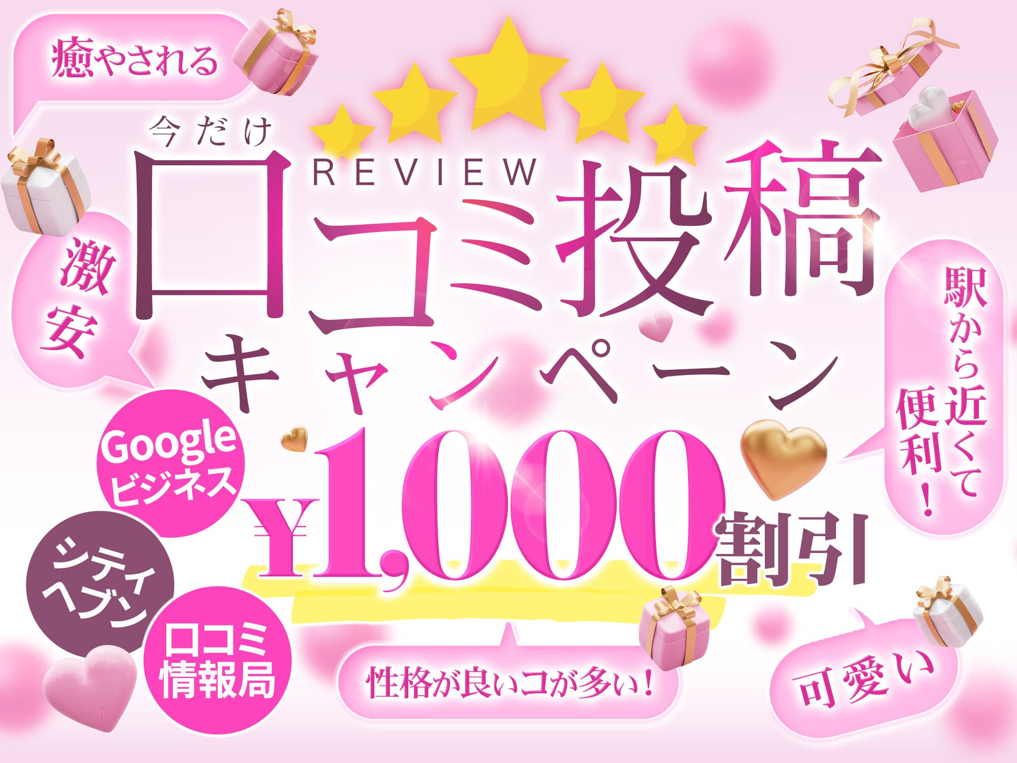 口コミ投稿キャンペーン